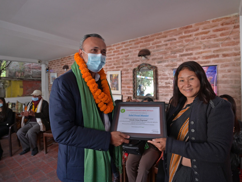 बन्दी सहायता नेपालले गर्‍यो सहयोग पुर्‍याउनेलाई सम्मान